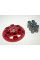 SpeedyMoto Shinobi Pro Ducati Pressure Plate, Red (All Ducati Dry Clutch)