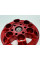 SpeedyMoto Shinobi Pro Ducati Pressure Plate, Red (All Ducati Dry Clutch)