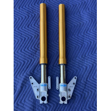 Ohlins forks for Ducati 748/916/996/998 w/ AMS 40mm caliper mounts