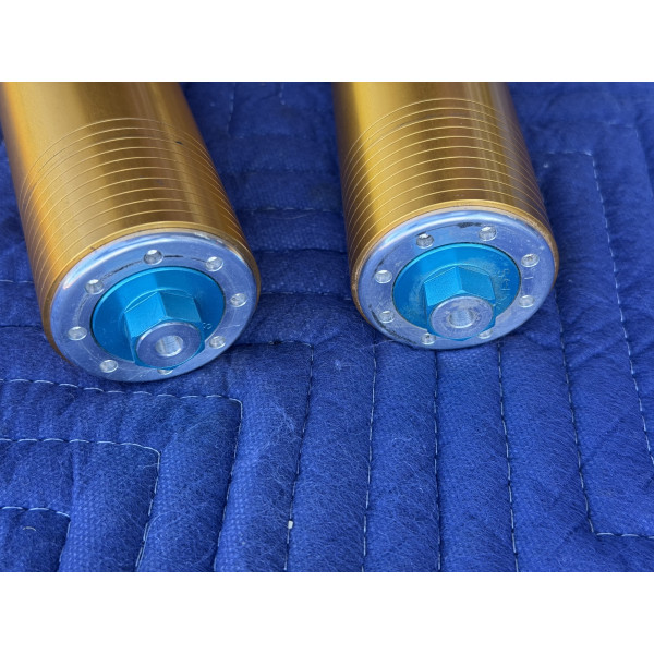 Ohlins forks for Ducati 748/916/996/998 w/ AMS 40mm caliper mounts