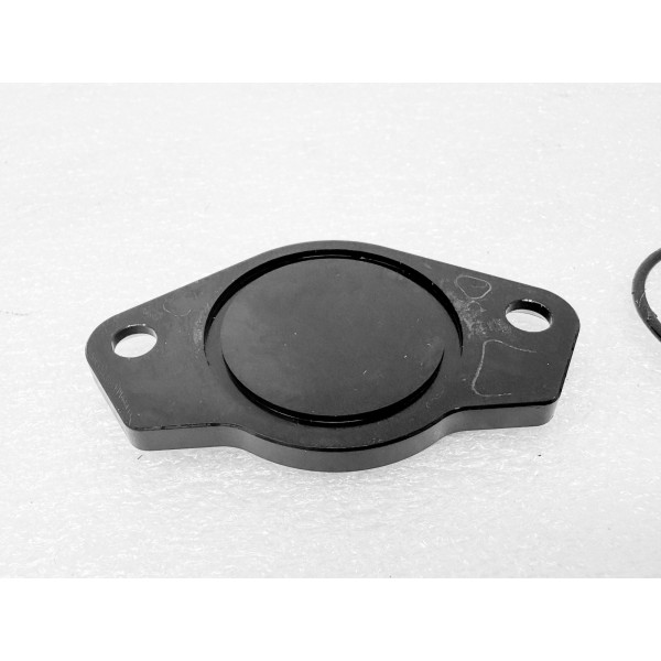 SPEEDYMOTO Ducati Crankcase Inspection Cover Billet Star (Black)