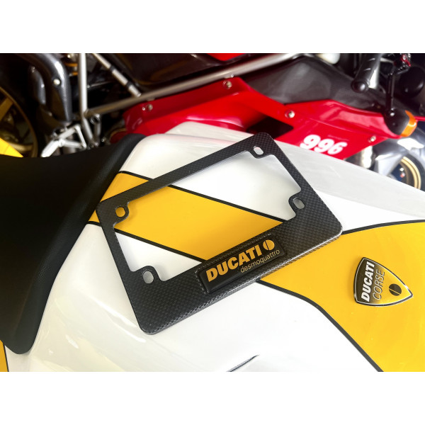 100% Carbon Fiber License Plate Frame