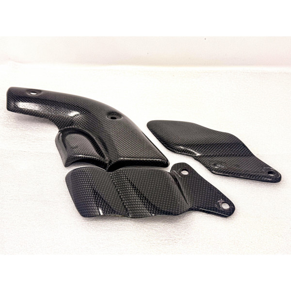 Rare Ducati Performance SBK Carbon Fiber Heel Guards Set 748RS 996RS 998RS Corse