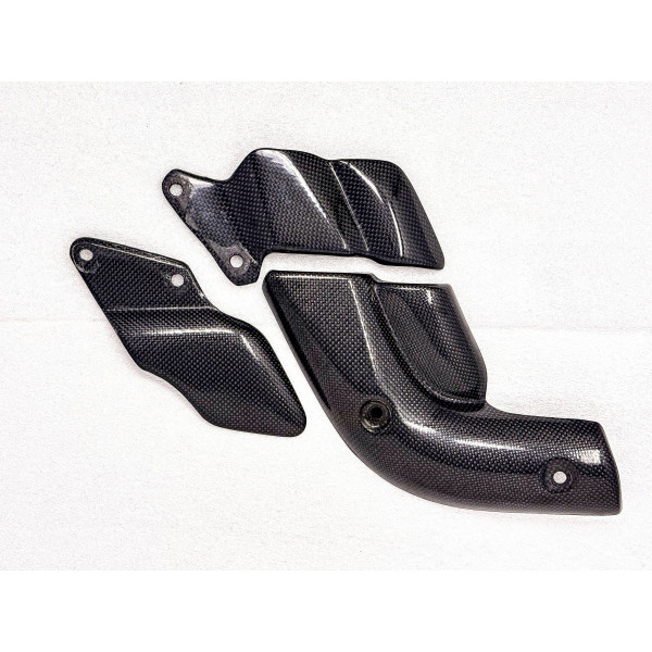 Rare Ducati Performance SBK Carbon Fiber Heel Guards Set 748RS 996RS 998RS Corse