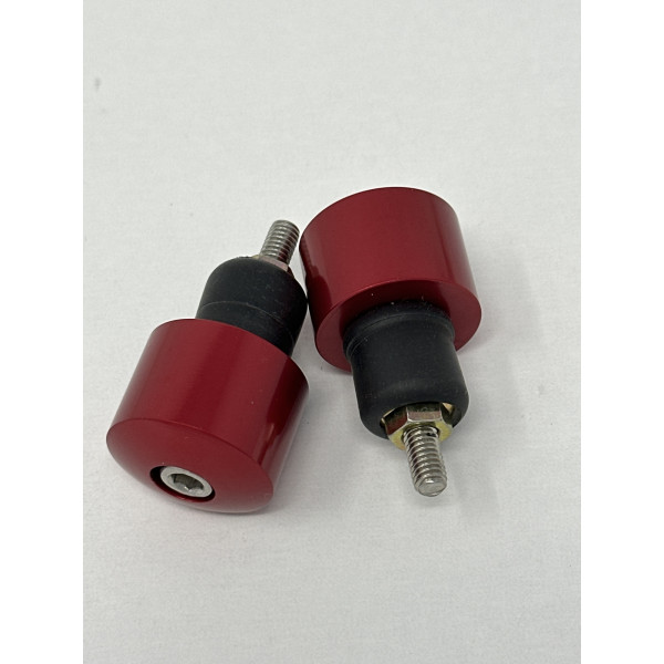 Billet Ducati Bar Ends (Red) - Ducati 748-998 and others